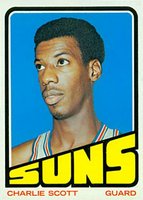 1972 Topps #47 Charlie Scott Basketball Card