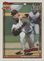 1991 Topps Desert Shield #683 Derek Lilliquist Baseball Card