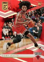 2019 Panini Donruss Elite #120 Coby White Red Basketball Card