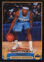 2003 Topps #223 Carmelo Anthony Black Border Basketball Card
