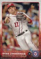 2015 Topps #274 Ryan Zimmerman Baseball Card