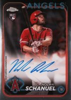 2024 Topps Chrome Rookie Autographs #RANS Nolan Schanuel Baseball Card