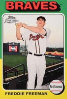 2011 Topps Lineage #146 Freddie Freeman 1975 Mini Baseball Card