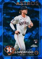 2024 Topps Chrome Sapphire Update Series #147 Joey Loperfido Baseball Card