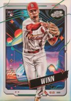 2024 Topps Chrome Cosmic #90 Masyn Winn Refractor Baseball Card