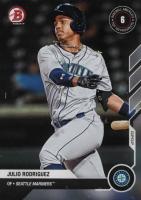 2021 Bowman Next Baseball America's Top 100 Prospects #BA45 Julio Rodriguez Baseball Card