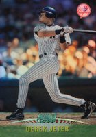 1999 Stadium Club Chrome #SCC25 Derek Jeter Refractor Baseball Card