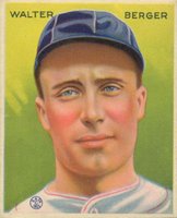 1933 Goudey #98 Walter Berger Baseball Card