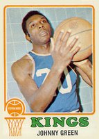 1973 Topps #124 Johnny Green Basketball Card
