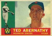 1960 Topps #334 Ted Abernathy Baseball Card