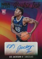 2023 Panini NBA Hoops Rookie Ink #RI-GGJ GG Jackson II Basketball Card