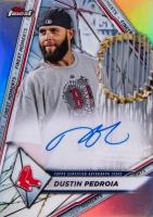 2022 Topps Finest Finest Moments Autographs #FMADP Dustin Pedroia Baseball Card