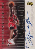 1999 Upper Deck Ionix UD Authentics #MJ Michael Jordan Basketball Card