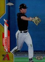2020 Topps Pro Debut #PDC141 Corbin Carroll Chrome-Gold Refractor Baseball Card