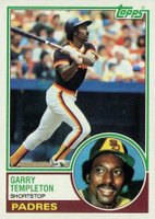1983 Topps #505 Garry Templeton Baseball Card