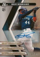 2022 Bowman Platinum Platinum Portfolios #PPF20 Julio Rodriguez Autograph Baseball Card