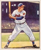 1950 Bowman #7 Jim Hegan Baseball Card