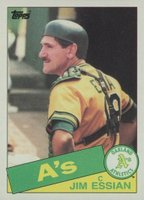 1985 Topps #472 Jim Essian Baseball Card