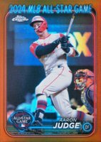 2024 Topps Chrome Update 2024 All-Star Game Chrome #6 Aaron Judge Gold Refractor Baseball Card