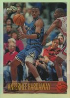 1996 Topps Chrome #110 Anfernee Hardaway Refractor Basketball Card
