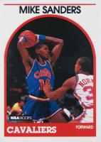 1989 Hoops #226 Mike Sanders Basketball Card