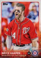 2015 Topps #207 Bryce Harper Yelling Baseball Card