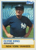 1983 Topps #486 Clyde King Baseball Card