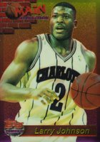 1993 Finest Main Attraction #3 Larry Johnson Basketball Card