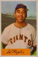 1954 Bowman #105b Sal Maglie Quiz Answer is 1904 Baseball Card