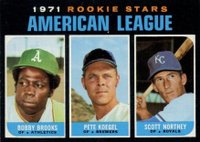 1971 Topps #633 Rookie Stars American League Baseball Card