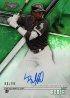 2018 Bowman's Best Best of 2018 Autographs #B18LR Luis Robert Green Baseball Card