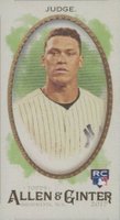 2017 Topps Allen & Ginter #172 Aaron Judge Mini A & G Back Baseball Card