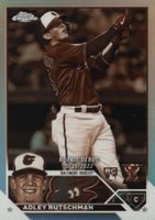 2023 Topps Chrome Update #USC1 Adley Rutschman Sepia Refractor Baseball Card