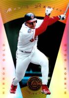 1997 Pinnacle Certified #68 Manny Ramirez Mirror Gold Baseball Card