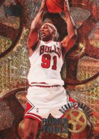 1996 Metal Power Tools #9 Dennis Rodman Basketball Card