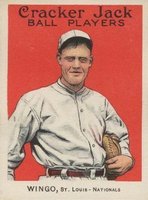 1915 Cracker Jack #130 Ivy Wingo Baseball Card