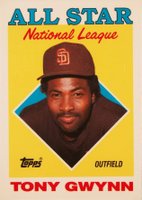 1988 Topps Tiffany #402 Tony Gwynn Baseball Card