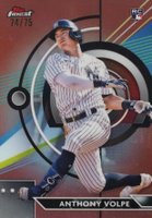 2023 Topps Finest #26 Anthony Volpe Rose Gold Baseball Card