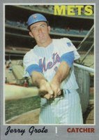 1970 Topps #183 Jerry Grote Baseball Card