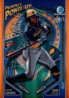 2024 Bowman Prospect Power-Up #PP6 Jackson Chourio Orange Baseball Card