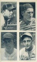 1935 Exhibits Four-on-one # Cuccinello/Lopez/Van Mungo/Taylor Baseball Card