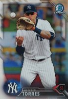 2016 Bowman Draft  #BDC143 Gleyber Torres Chrome-Refractor Baseball Card