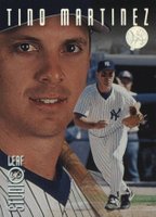 1996 Studio Press Proof #144 Tino Martinez Silver Baseball Card