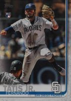 2019 Topps Complete Set #410 Fernando Tatis Jr. White Jersey Baseball Card