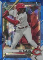 2021 Bowman Draft Chrome Sapphire Edition #BDC11 Jay Allen Baseball Card