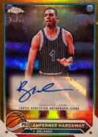 2023 Topps Chrome Topps Chrome Autographs #CGAHA Anfernee Hardaway Gold Refractor Basketball Card