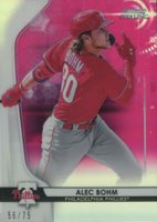 2020 Bowman Sterling #BPR24 Alec Bohm Pink Refractor Baseball Card