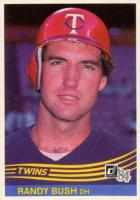 1984 Donruss #513 Randy Bush Baseball Card