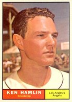 1961 Topps #263 Ken Hamlin Baseball Card