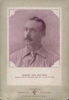 1902 Sporting Life Cabinets #653 George Van Haltren New York, NL, 1902-Uniform Baseball Card
